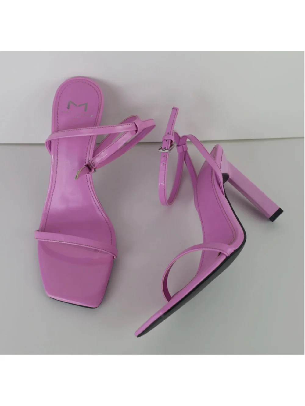 Marc Fisher Women's Arthur Ankle Strap High Heel Sandals Purple